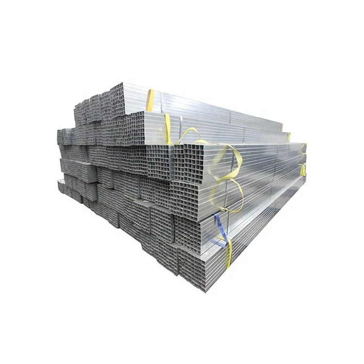 Q195 Q235 S235 Ss400 Hot dip Galvanized Black Welded Rectangular Square Steel Pipe Rhs Shs GI Steel Tube