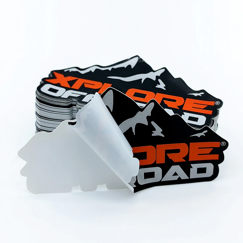 UV Resistant Window Vinyl Die Cut Sticker Bumper Car Sticker
