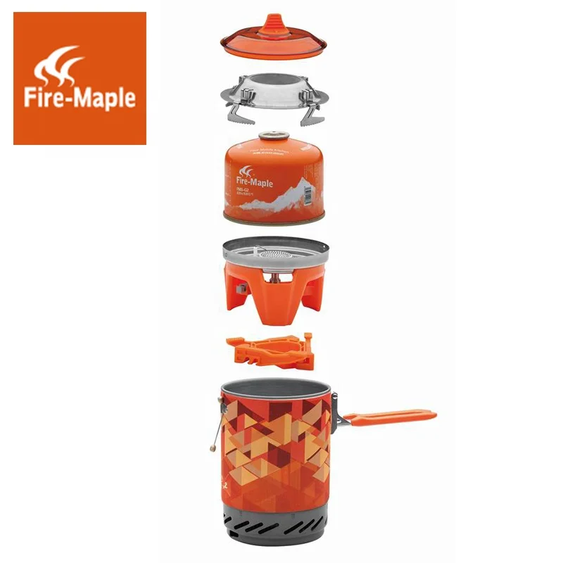 
Fire-Maple STAR-X2 fast boiling fuel-efficient camping stove cookware 