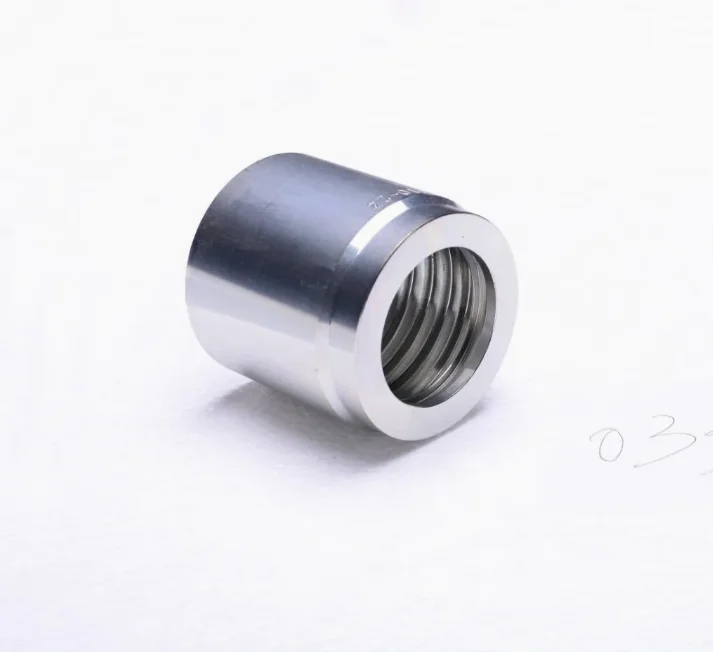 03310-16 High-Pressure Hydraulic Crimp Fittings Carbon Stainless Steel Sleeve Smooth Surface Hydraulic Hose Ferrule Hose Collar