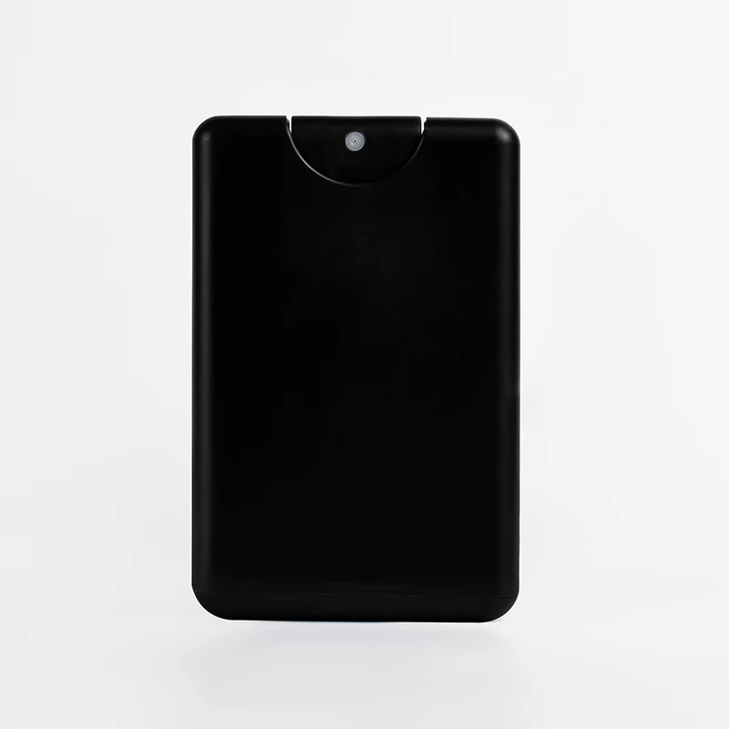 20 мл полипропиленовый пластиковый Карманный флакон духов белый прозрачный черный Кредитная карта спрей бутылка тумана