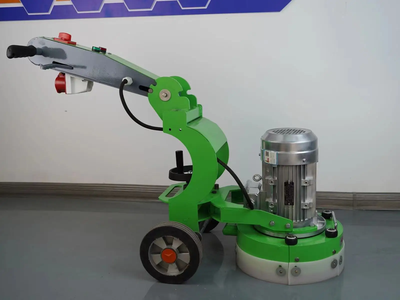Super promotion Epoxy floor high efficiency concrete grinder machine with dust vacuum 320mm for marble