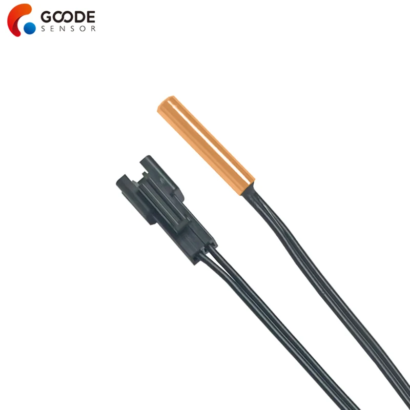 NTC waterproof thermal resistance 304 stainless steel cylindrical probe air conditioner temperature sensor