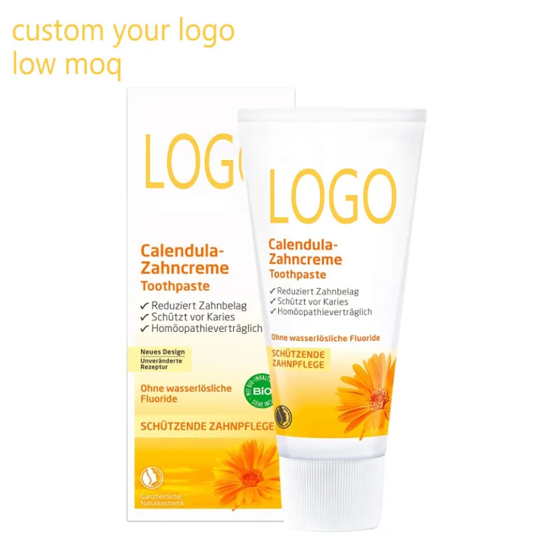 Custom Deep Cleaning Mentho Natural Teeth Whitening Herbal Chrysanthemum Toothpaste