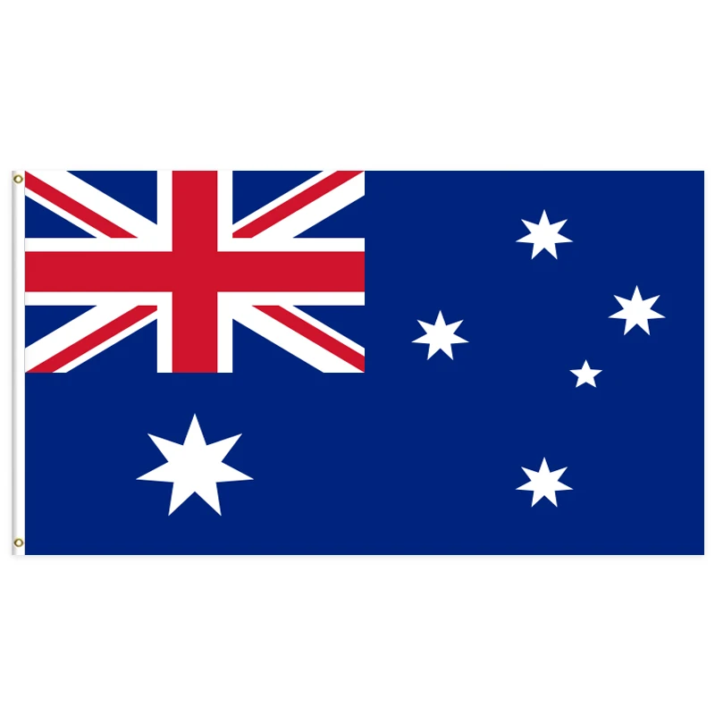 Wholesale 3*5ft Australia flag with High quality polyester material  Holiday Festival Celebration Flag