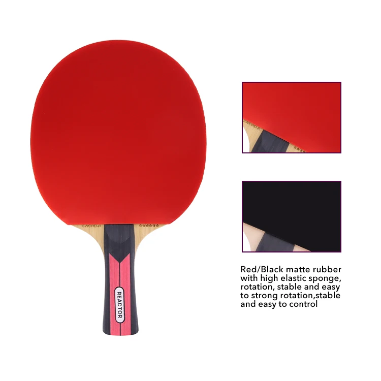 Reactor Most Popular Factory Latest Table Tennis Rackets Table Tennis Products