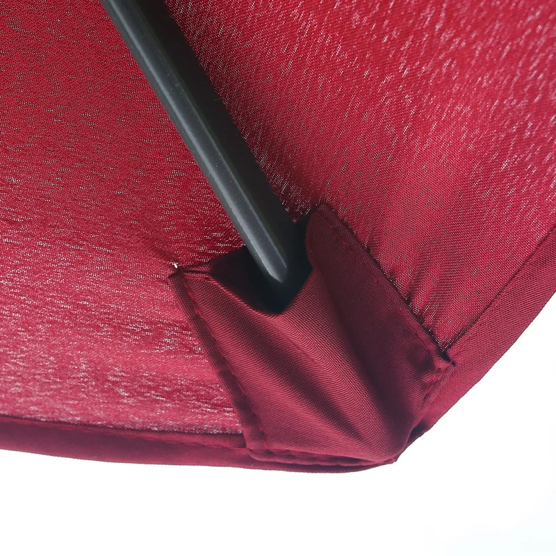 banana umbrella outdoor hanging waterproof cantilever garden beach patio sun canvas parasol iron restaurant umbrella