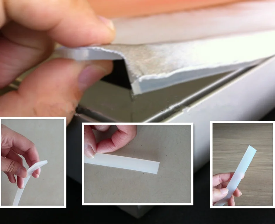 Good quality 10x3mm 11x3mm 12x3mm 14x3mm silicone strips for fabric lightbox