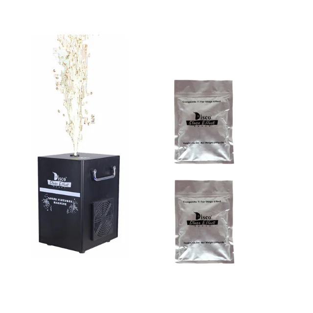 Best price cold spark powder titanium aluminum alloy  200 g heating element  metal granule ti bags for indoor and outdoor