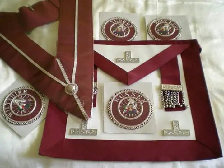 
2020 Masonic Embroidered Regalia American Grand Lodge Tassels Lambskin Aprons 
