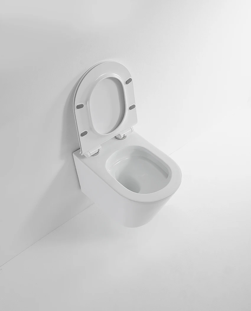 Custom OEM ODM tornado flush ceramic water closet wall mounted toilet bowl bathroom wc wall hung toilet