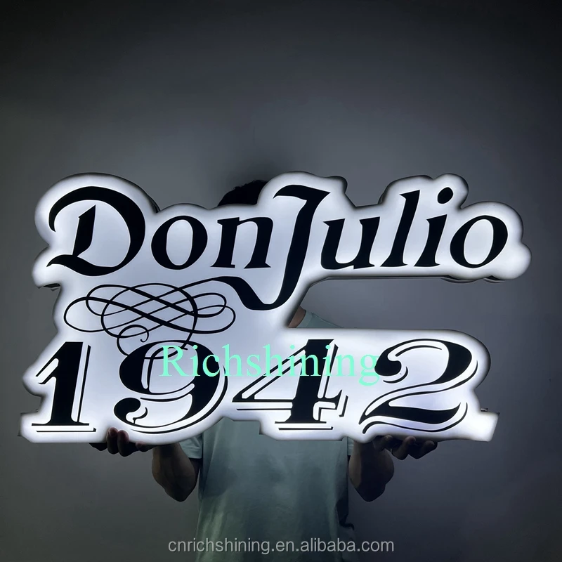 Don Julio led Wine Glorifier 1942 VIP ручная доска Индивидуальный бренд Презентер мигающая переноска для ночного клуба