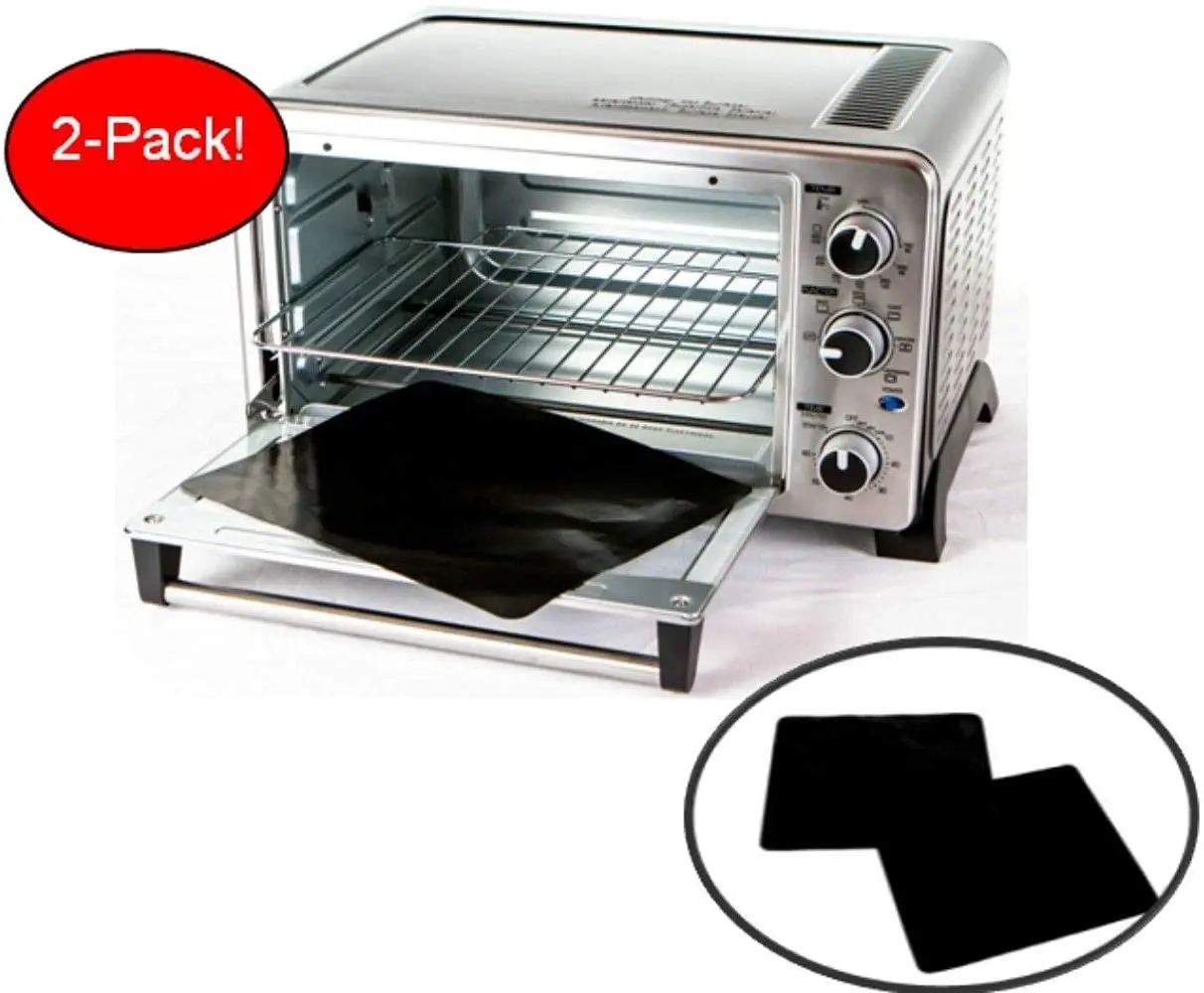  Hot selling on Amazon High quality heat resistant food grade BBQ grill mats oven liner for