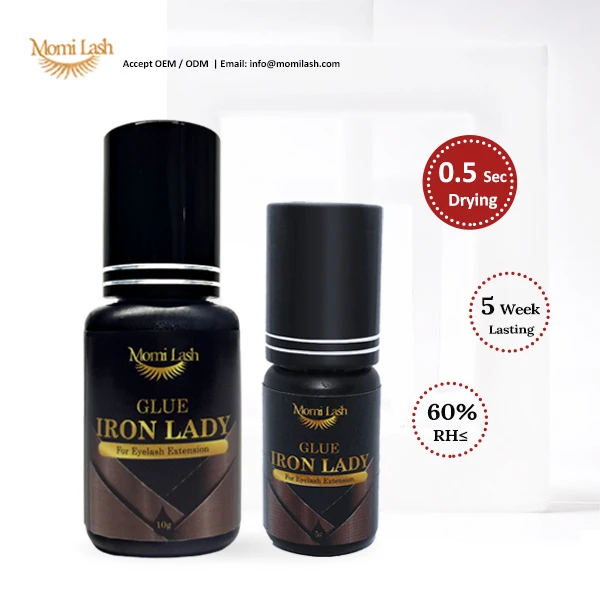 Professional Grade Lash Long Lasting Iron Lady Glue Guarantees Comfort Glue For Lash Extension Application