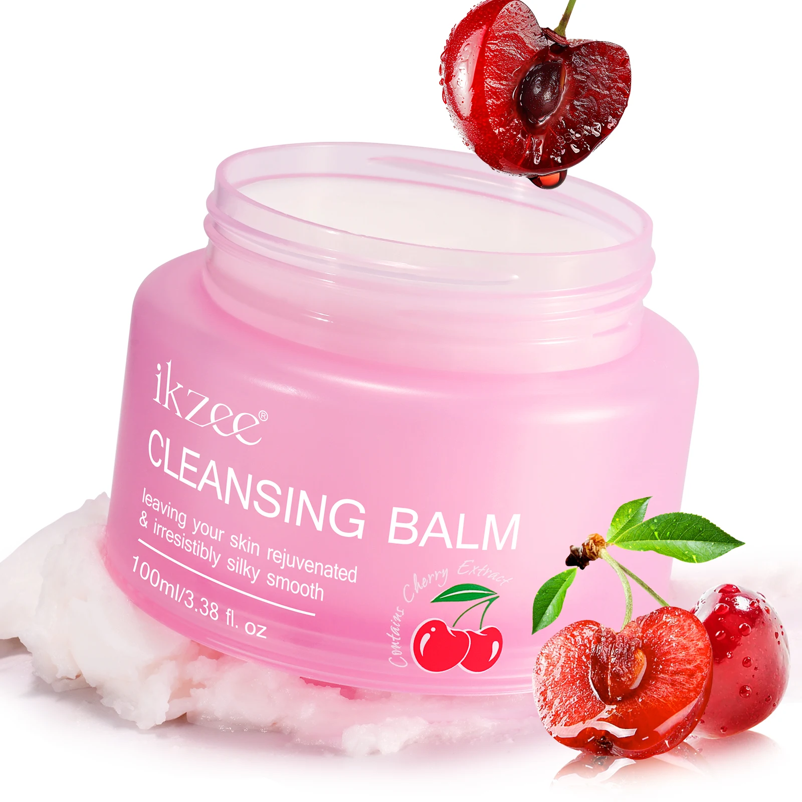 IKZEE 100ml cleansing cream private label face deep clear cleansing balm makeup remover makeup melting grinding cleansing balm