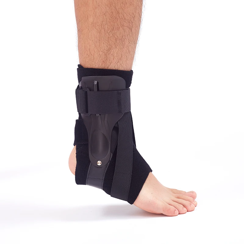 Custom Medical Plantar Fasciitis Compression Black Ankle Support Breathable Ankle Brace Wrap for Sports