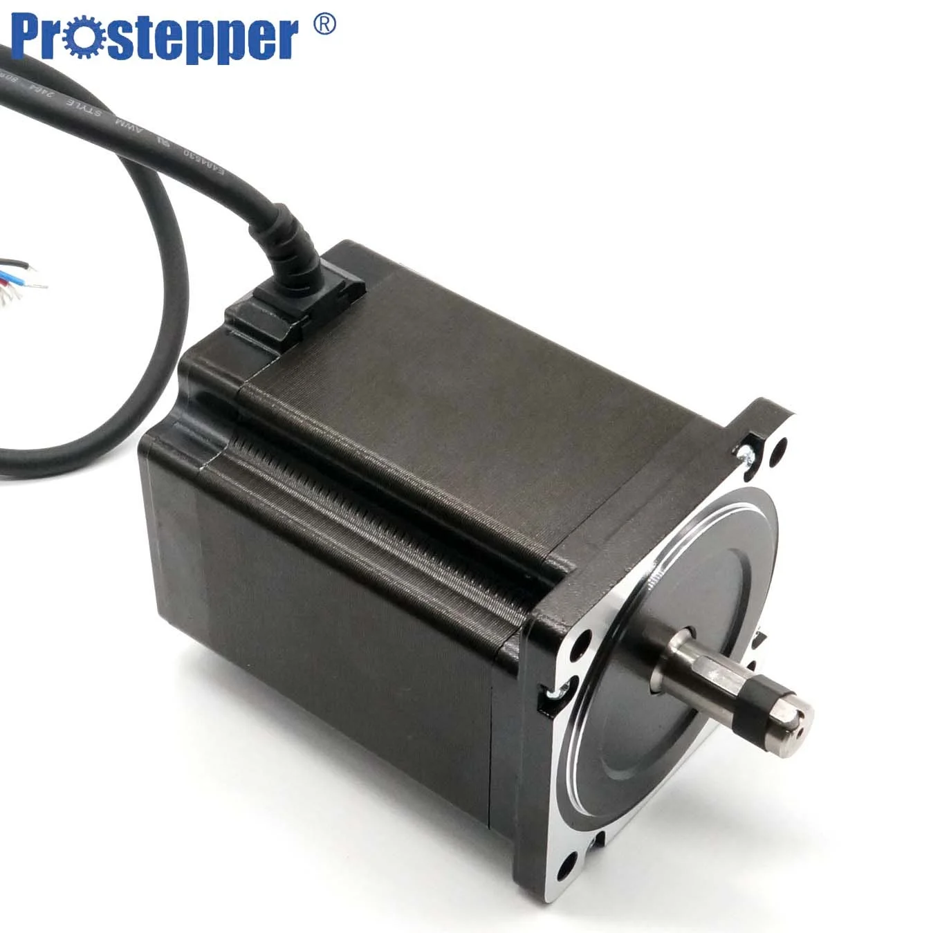 Manufacturer  NEMA 34 1.8 degree stepper motor 2 phase cable step motor