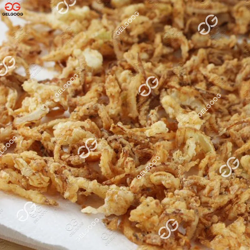 Gelgoog Fried Snack Production Line Automatic Onion Rings Frying Machine Equipment for Frying Onions