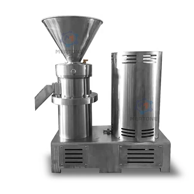 almond milk maker/sesame peanut butter making machine/chilli pepper paste grinding machine sauce colloid mill