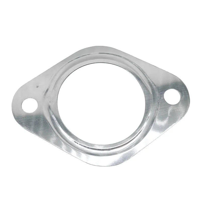 High-Temperature Resistance Exhaust Muffler Gasket Flange Ring Gasket Made of Graphite Iron Copper PTFE Exhaust Muffler