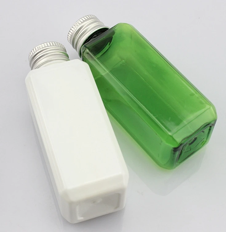 50ml Plastic Bottles Aluminum Metal Cap Lid Cover Shampoo Lotion Perfume cosmetic Medical packaging 151