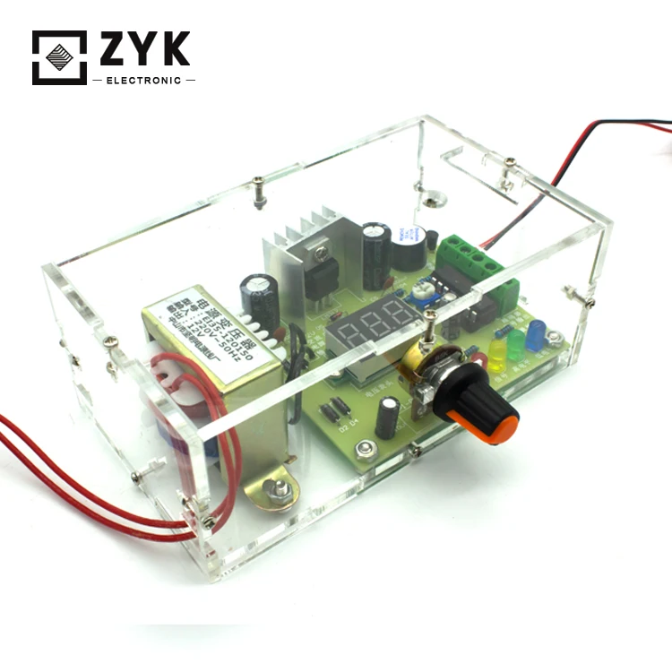LM317 Adjustable Voltage Regulator Power Supply Board Kit DC Power Supply Welding Assembly Electronic Kits DIY Board