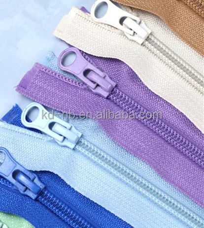 3# 5# 7# 8# 10# Higher Quality Open Close  End Manufacturer Sale Nylon Zipper Zip Pouch for Sewing
