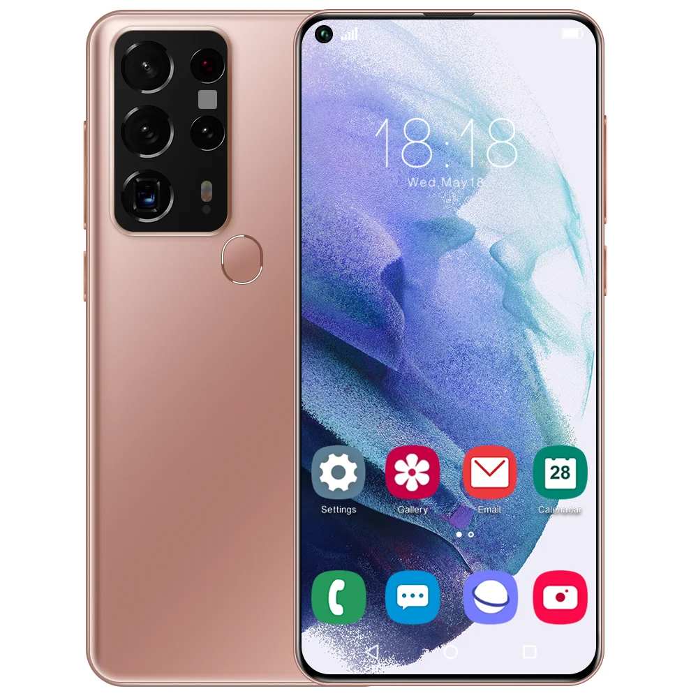Смартфон S25 UL-tra, большой HD-экран, 5800, аккумулятор, две карты, двойной режим ожидания, 5g, дешевый телефон