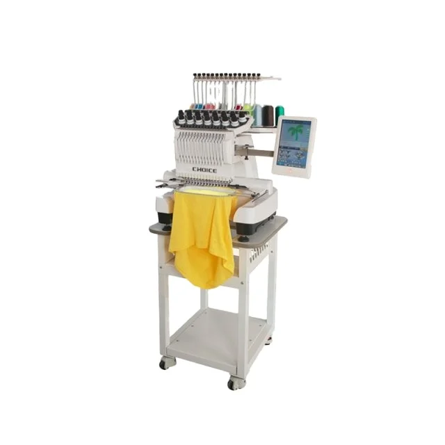 Gc-1501eb Single Head Computer Embroidery And Flat Embroidery Machine