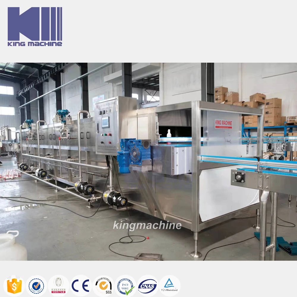 Small Scale Liquid Mango Pomegranate Papaya Juice Filling Beverage Making Production Line for 0.2-2L Bottle