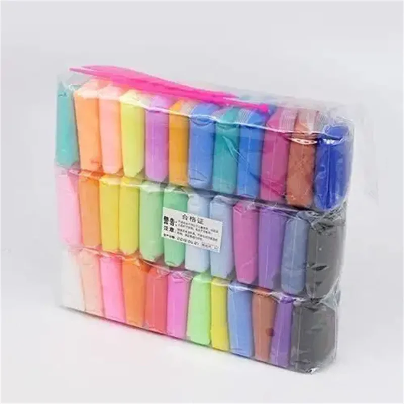 ultra light air dry modeling clay modeling soft clay playdough diy jewelry making kit pottery tools high quality