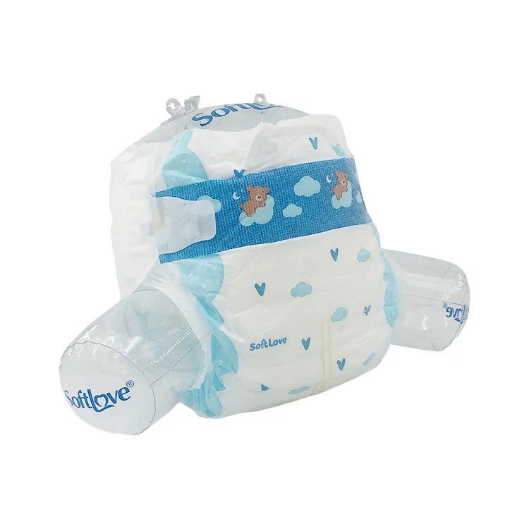Softlove OEM Pampering Baby Diapers Huge Absorption Soft Baby Diapers