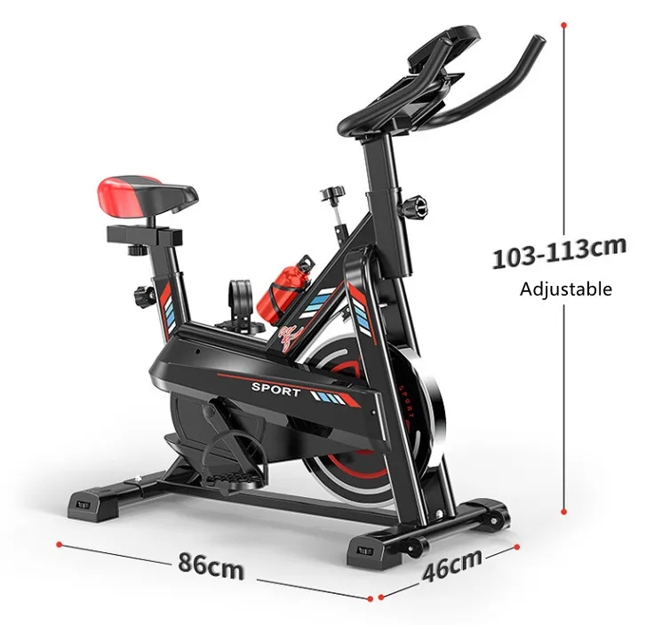 Cheap smart static indoor home fitness spinning bicycle magnetic resistance exercise spinning bike with blue tooth app