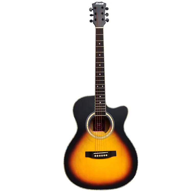 Low guitar price high quality acoustic guitar froos guitar