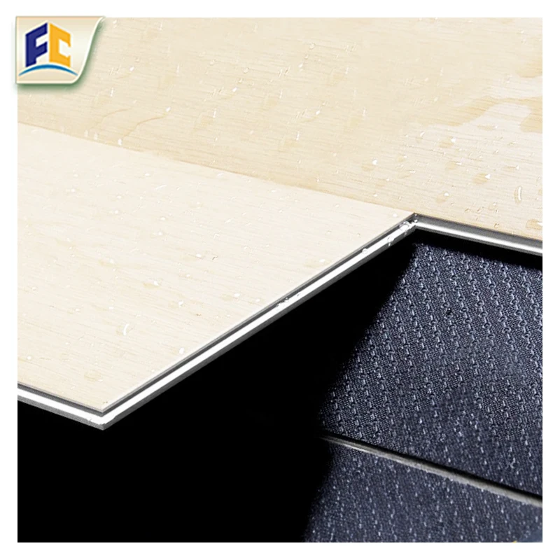 Bathroom Porcelain Panels Self-Adhesive Office Wood Mats Skidproof Garage Rubber SheetsInterior Marble Boards SPC Flooring