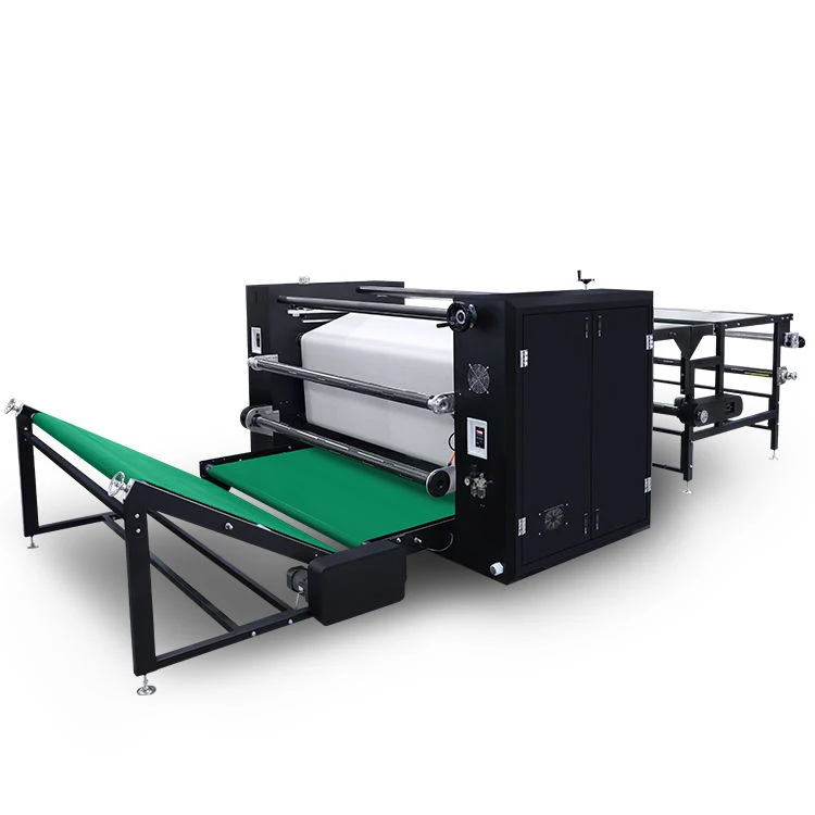 New type of manufacturer printing and production fabric wheel printing hot press calendar machine