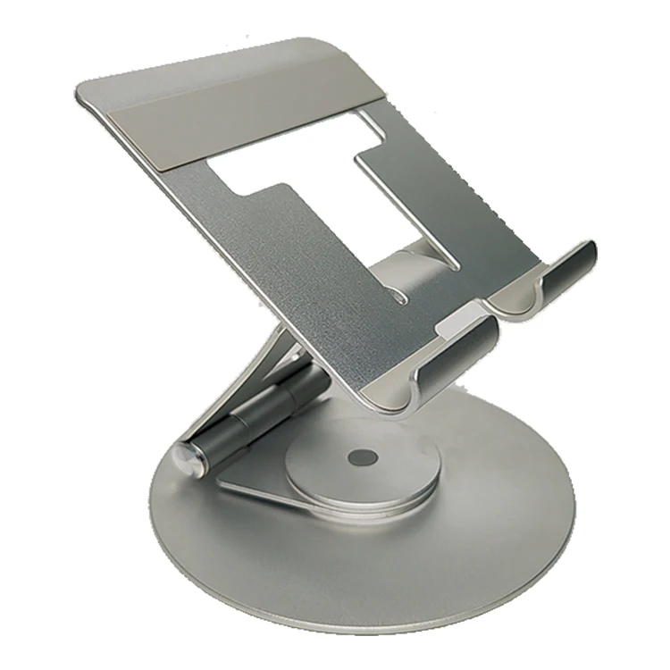 tablet Stand Swivel Aluminum Portable 360 Rotating Tablet Stand Holder for Desk,Business,Kitchen,Desktop