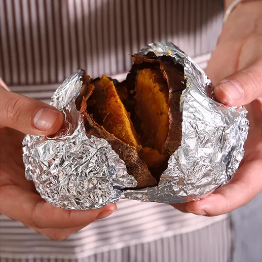 Refrigerator freezing wrapping storage aluminum foil  kitchen oven barbecue cooking aluminum foil