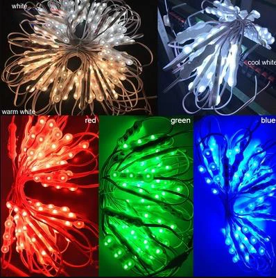 Popular Blue Custom LED Module SMD2835 12V 3LEDs 1.5W Waterproof IP65 Lighting for Backlit Box Luminous Brand Store Signage