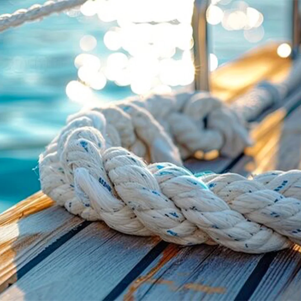 High quality 3mm 4mm 5mm colorful 100% Nylon Rope 3 Strand rope Twisted For Fishing and mooring