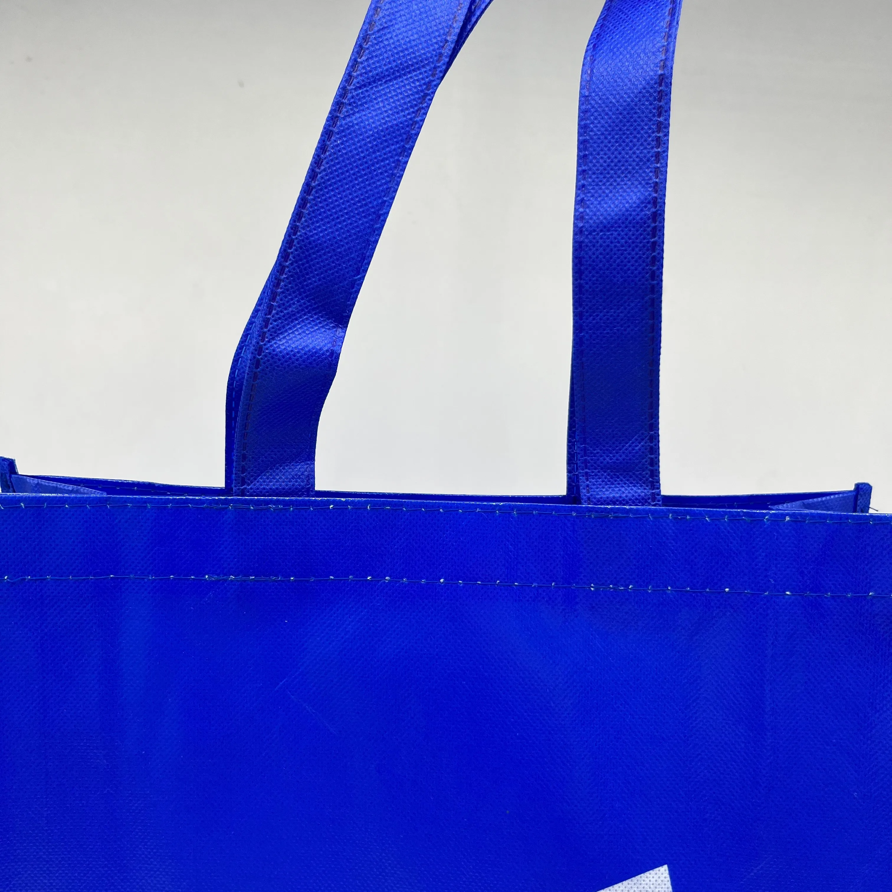 Reusable Printed PP Non Woven lamination Shopping Bag Full Color Printing Reusable PP Woven Bag