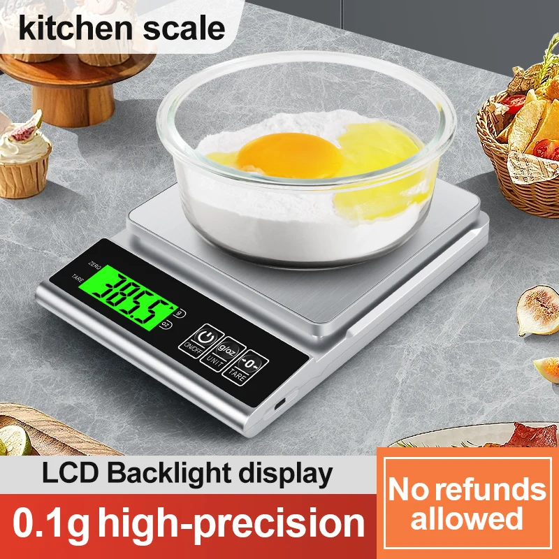 5kg 10kg Hot Sale Kitchen Cooking Promotion Gift Household Balance Cuisine Digital Kitchen Food Weighing Scale