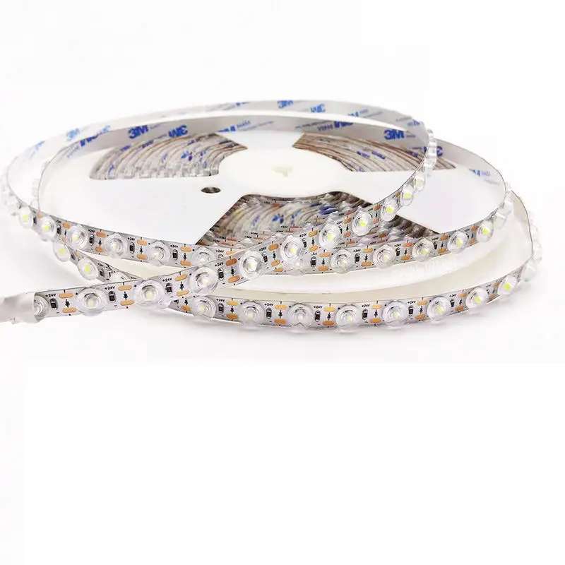 Wall washer rope DC24V commercial highlight lighting effect 48leds self adhesive soft glow lens light strip indoor