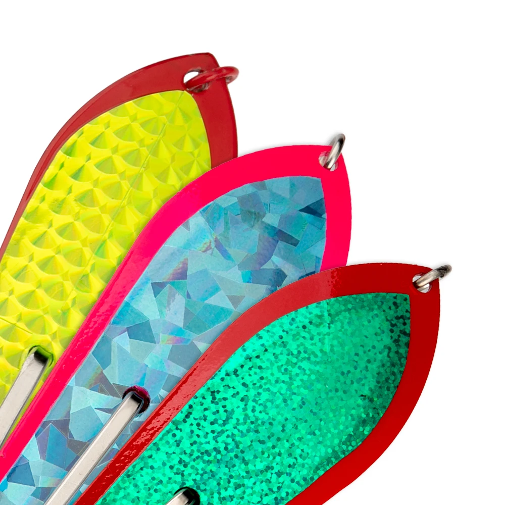 SUPERIORFISHING Hot Sale Fishing Drone Spoon Stainless Steel Hook Metal Spoon Lures Fishing Trolling Lure