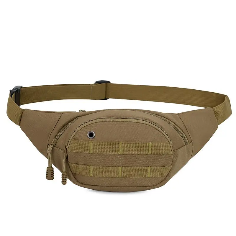 High Quality Minimalist Hiking Waterproof Shoulder Waist Bag Men Army Belt Bag Motorcycle Waist Bag sac banane homme