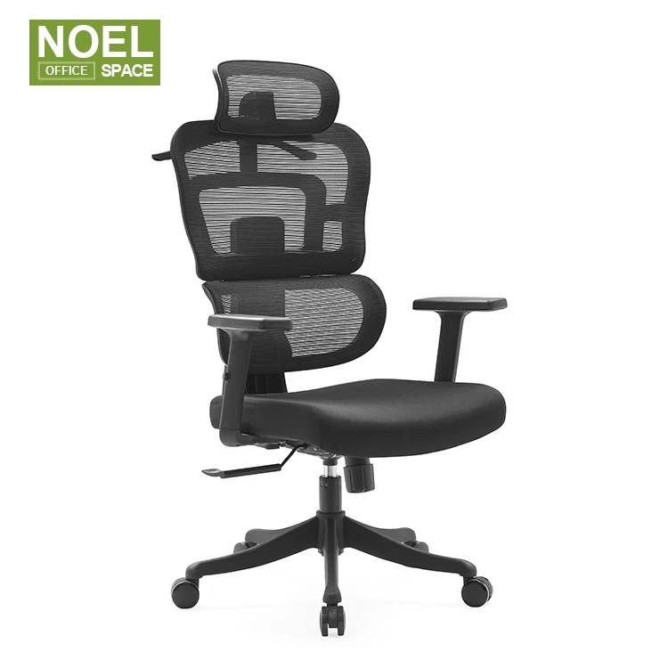 High Back Chair Office Mesh Chair Noel Wholesale Ergonomic Office Computer Swivel Chair