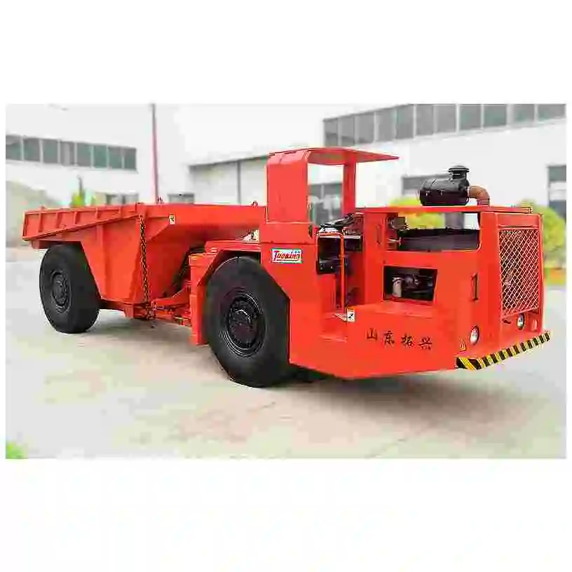 TU-8 Yantai Tuoxing Articulated 8 Ton Capacity Underground Dump Truck for Mining Machines