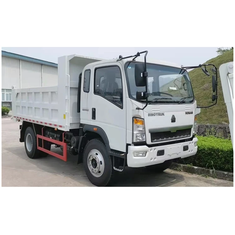 China Sinotruk homan 4x2 10Ton light duty dump truck for sale