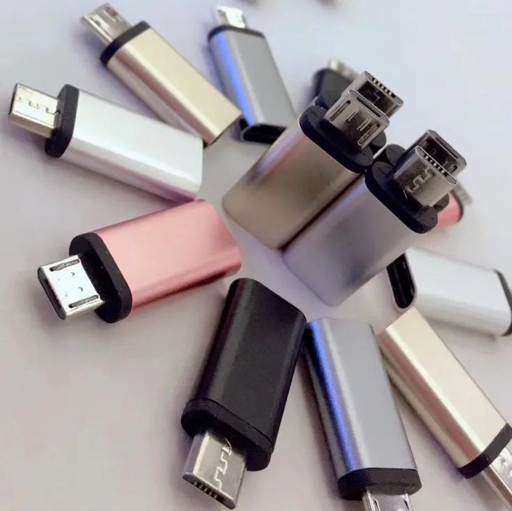 Металлический сплав адаптер для iphone женский type-c male типа c к 8pin переходник с внутренней резьбой
