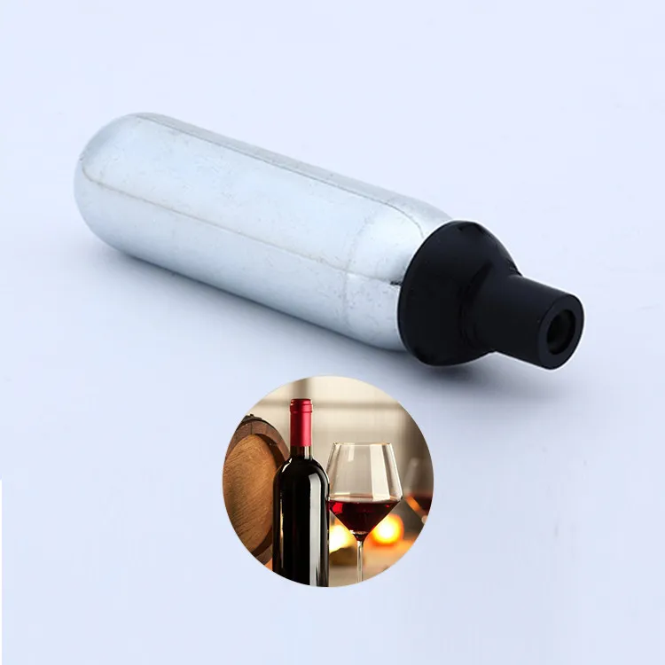 Food grade wine preservation 6.5g argon gas capsules argon cartridges